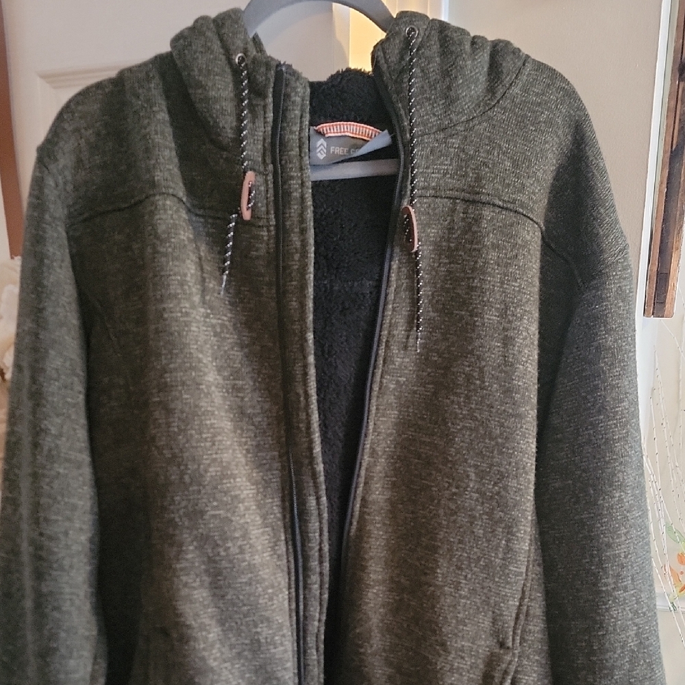 Free Country Navy Fleece Jacket